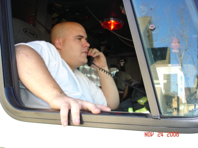 Scott used all his cell minutes up, so he uses the Wagons Phone